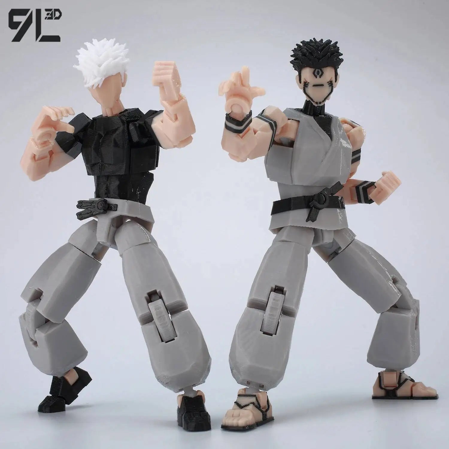 Figurines articulées Jujutsu Kaisen Titan13 (14 cm) – Gojo, Sukuna, Megumi et plus
