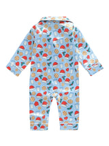 Pyjama bébé sans pieds – imprimé bonnet de Noël