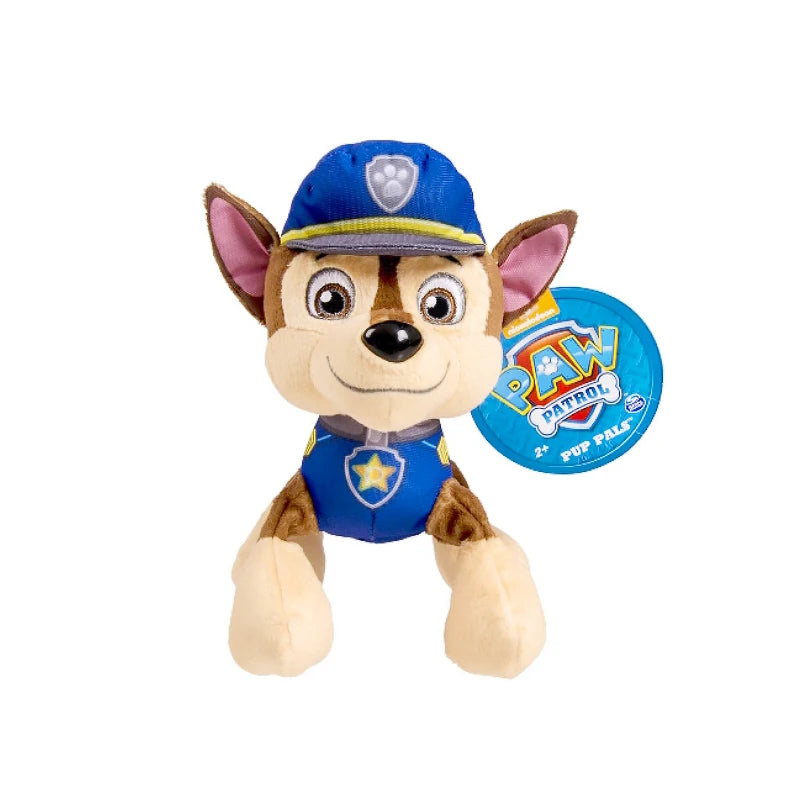 Peluche Pat'Patrouille 19 cm – Chase, Marcus, Stella, Everest et plus