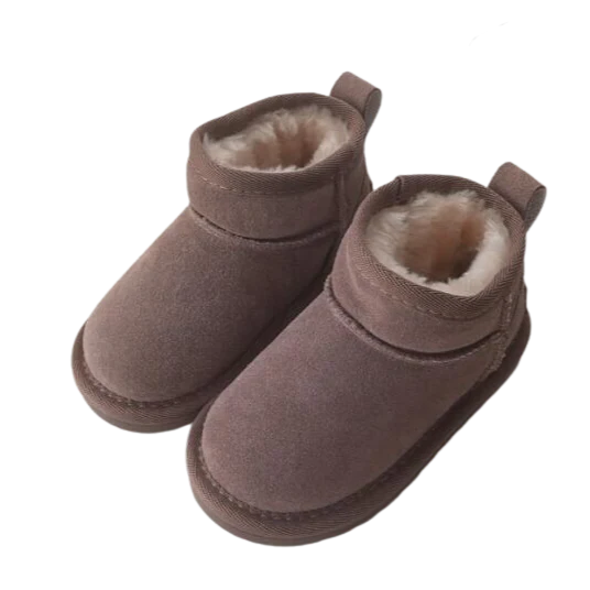 Bottes en Daim Fourrées pour Bébé / Enfant