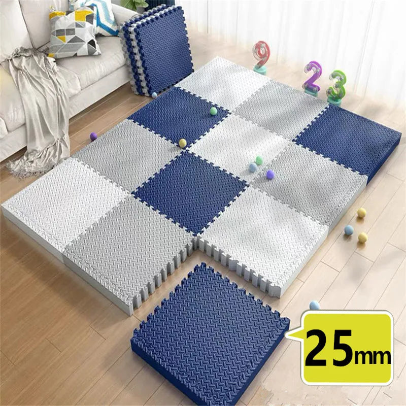 8 pièces Tatame gymnases et tapis de jeu bébé tapis de sol sol bruit Tatamis pour bébés tapis insonorisant tapis de Puzzle bébé jouer tapis de gymnastique