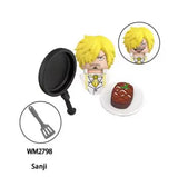 Mini-figurines One Piece à collectionner (4,5 cm) – nombreux personnages au choix