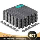 Carreaux de sol en mousse EVA à emboîtement pour salle de sport à domicile, polymère de fitness, puzzle antidérapant, équipement de gym, enfants, 4-20 pièces