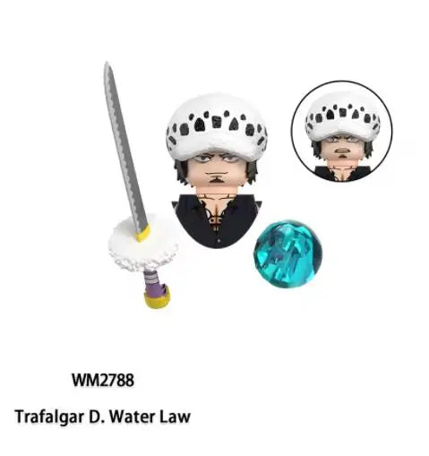 Mini-figurines One Piece à collectionner (4,5 cm) – nombreux personnages au choix