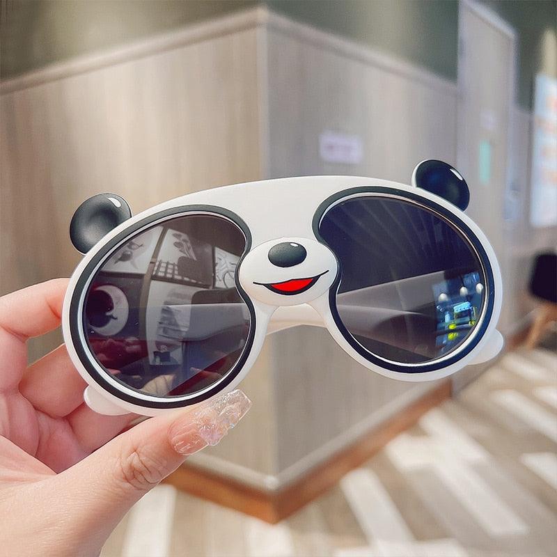 Lunettes de soleil pour enfants avec oreilles de dessin animé