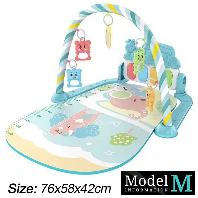 Support de Fitness pour bébé, jeu de musique, jouets d'activité de gymnastique, couverture rampante pour Piano pour nouveau-né, tapis de jeu à pédales, éducation précoce, cadeaux de 0 à 36 mois