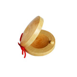 Instrument de musique enfant - jouet en bois Naturel - CASTAGNETTE