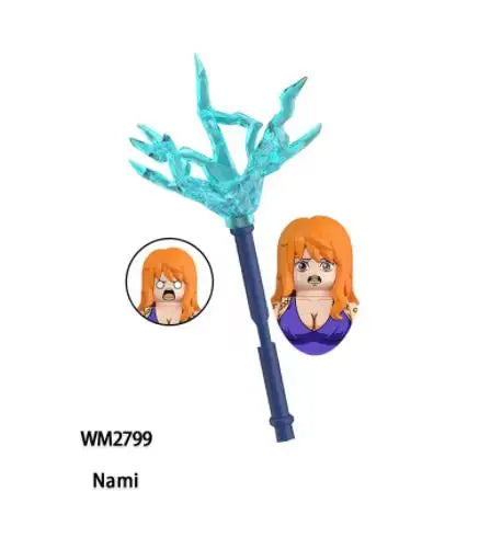 Mini-figurines One Piece à collectionner (4,5 cm) – nombreux personnages au choix