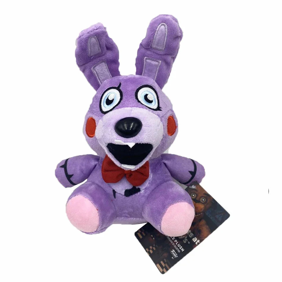 Peluche FNAF Five Nights at Freddy's 18 cm – ours, lapin et personnages du jeu