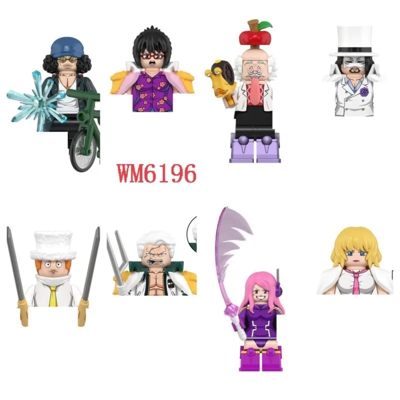Mini-figurines One Piece à collectionner (4,5 cm) – nombreux personnages au choix