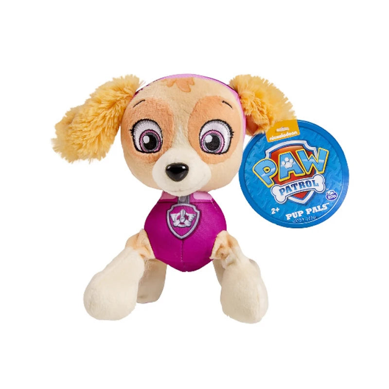 Peluche Pat'Patrouille 19 cm – Chase, Marcus, Stella, Ruben et plus