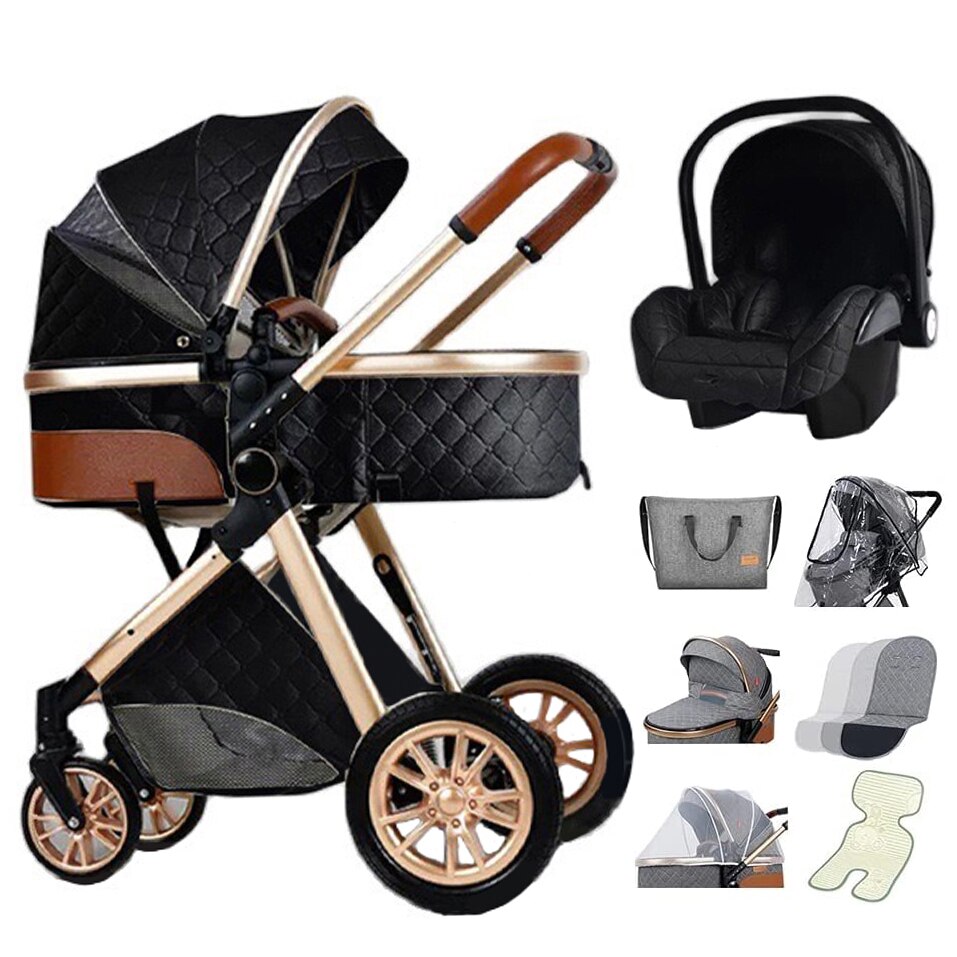 Passeggino 3 in 1 per neonati