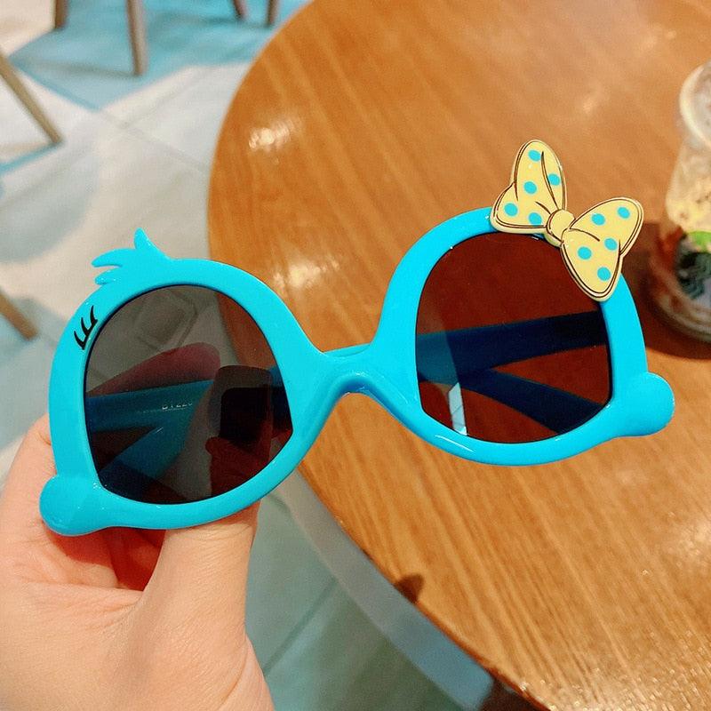 Lunettes de soleil pour enfants avec oreilles de dessin animé