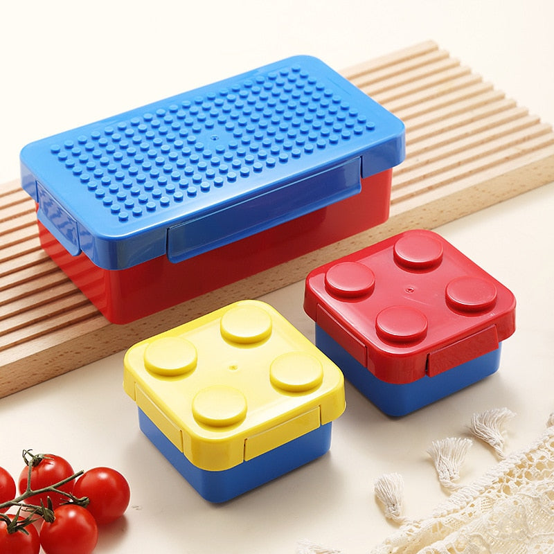 Contenitore per merenda/pranzo con posate - Funnykids™