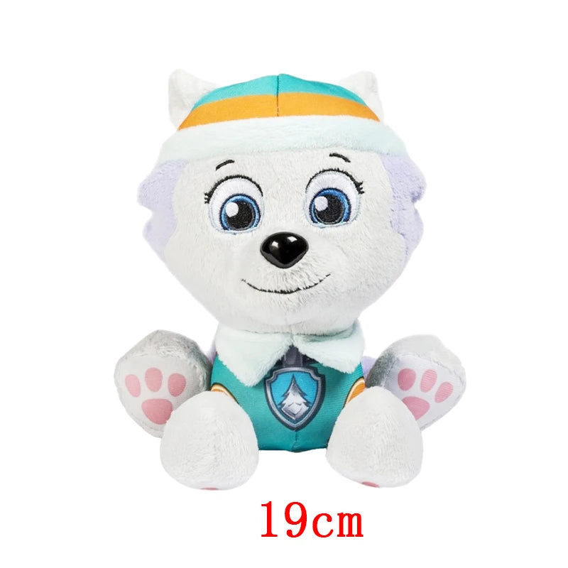 Peluche Pat'Patrouille 19 cm – Chase, Marcus, Stella, Everest et plus