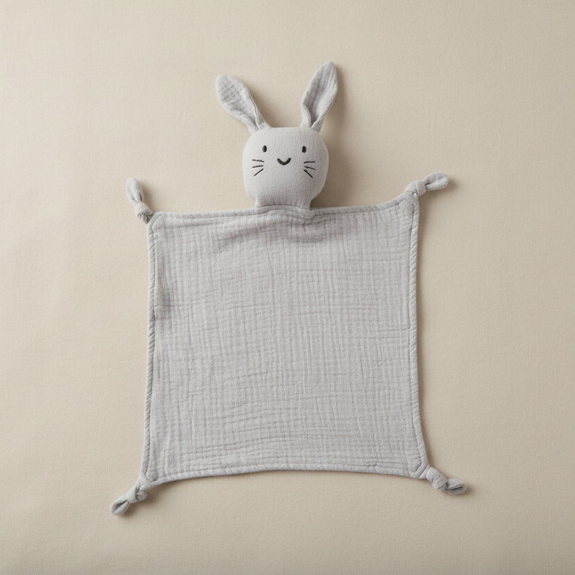Doudou d'apaisement à motifs d'animaux
