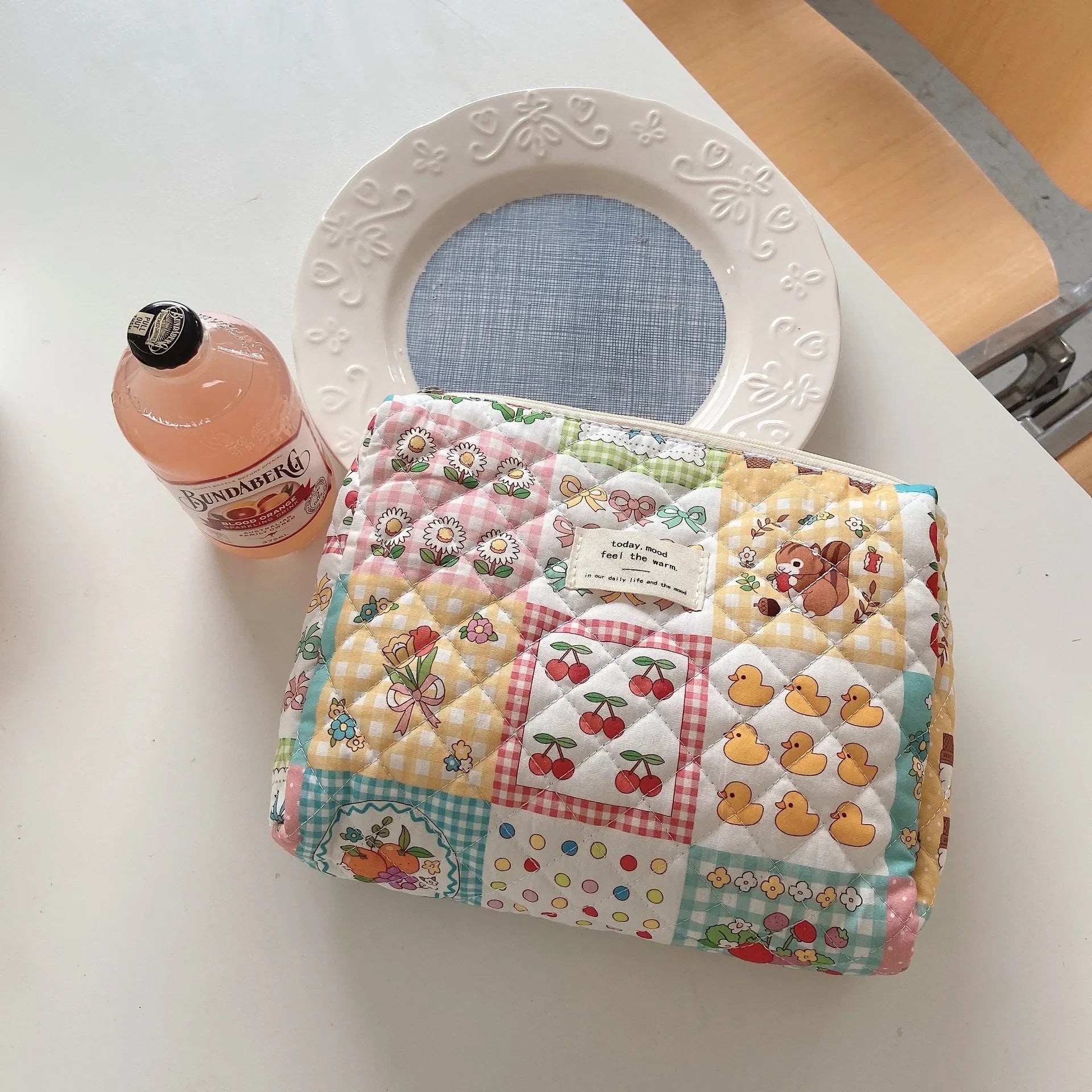 Quilted Cotton Diaper Bag | QuiltJoy