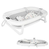 Baignoire pliable pour bébé avec thermomètre intégré et tapis de bain – 0 à 36 mois