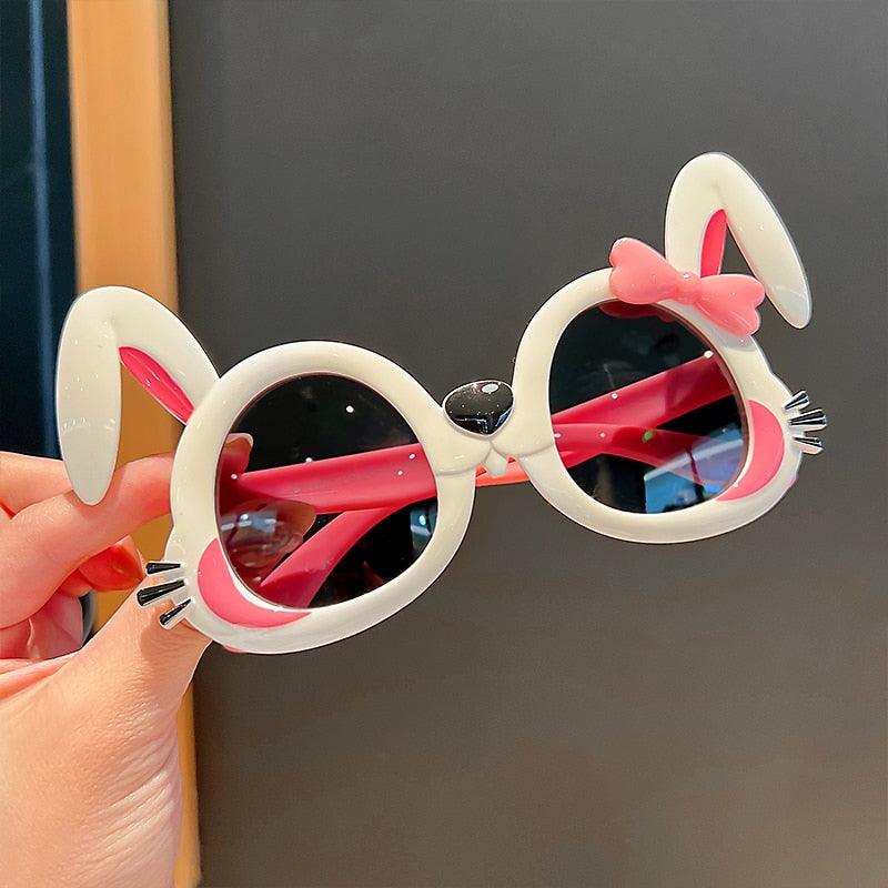 Lunettes de soleil pour enfants avec oreilles de dessin animé