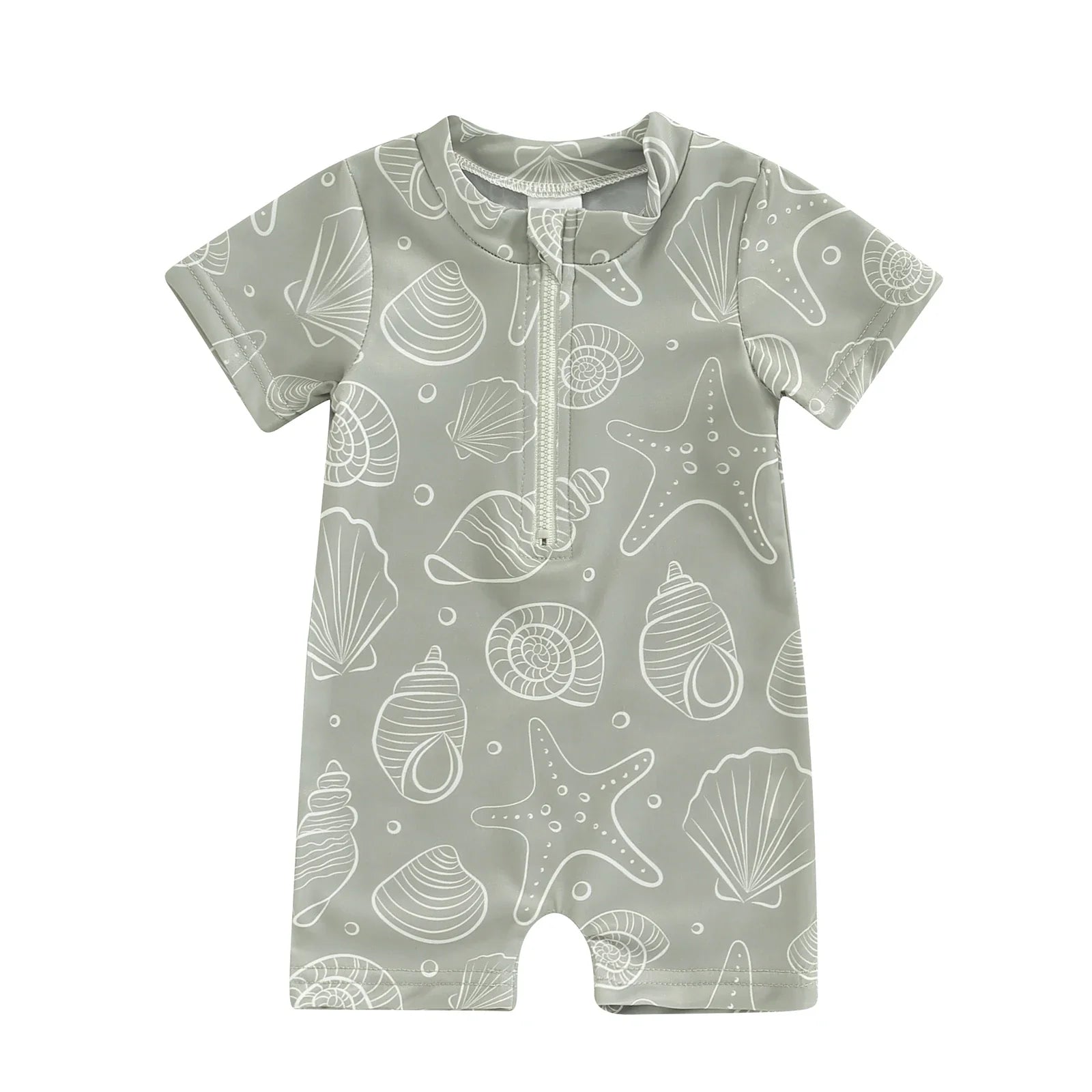 Maillot de Bain Bébé Garçon Manches Courtes