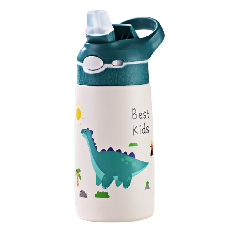Gourde isotherme enfant avec paille