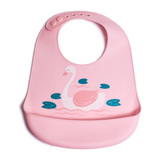 Bavoir en Silicone Imperméable pour Bébé - Animaux