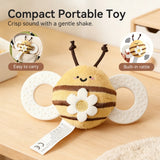 Jouet sensoriel doux pour bébé : livre en tissu, boîte à mouchoirs, couverture de sécurité, cube en peluche, sons froissés, miroir, développement de la motricité fine – 9 styles de jouets