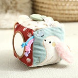 Jouet sensoriel doux pour bébé : livre en tissu, boîte à mouchoirs, couverture de sécurité, cube en peluche, sons froissés, miroir, développement de la motricité fine – 9 styles de jouets