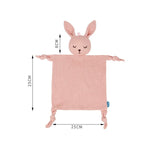 Doudou d'apaisement à motifs d'animaux