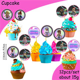 Décoration d'anniversaire Roblox – assiettes et set de fête