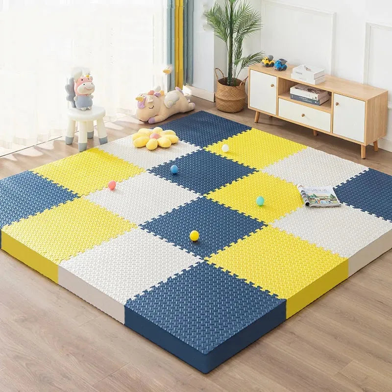 8 pièces Tatame gymnases et tapis de jeu bébé tapis de sol sol bruit Tatamis pour bébés tapis insonorisant tapis de Puzzle bébé jouer tapis de gymnastique