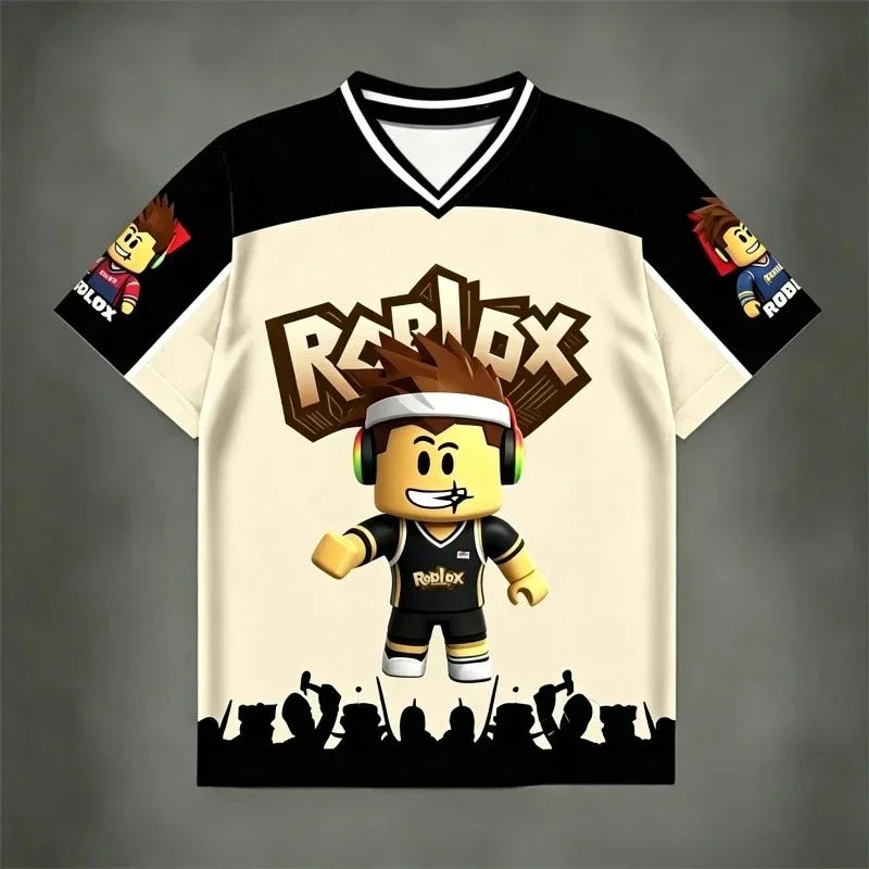 T-shirt en coton à motif graphique pour enfant