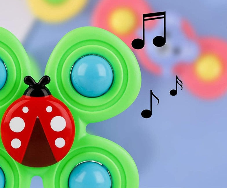 Suction Cup Spinner for Baby | 3-Pack Toy