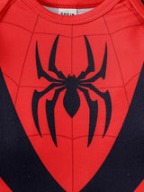 Ensemble 2 pièces Spider-Man bébé garçon – manches longues à capuche