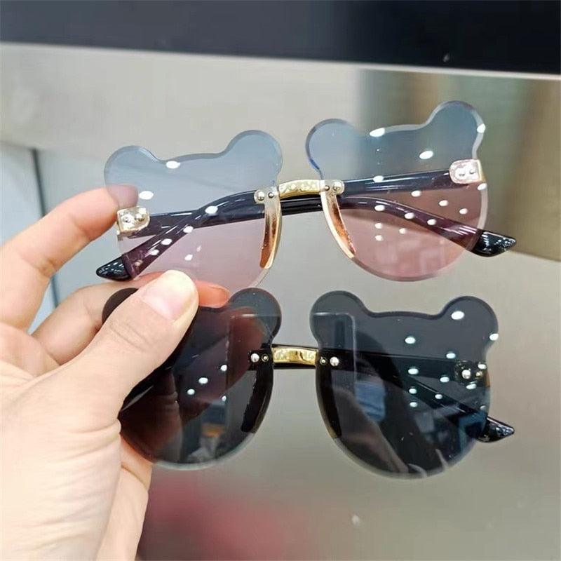 Lunettes de soleil pour enfants en forme d'ours