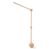 Hochet Mobile pour berceau de bébé de 0 à 12 mois, jouet en feutre de dessin animé, cloche de lit d'animal de forêt, support en bois suspendu, jouet Mobile pour nouveau-né