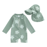 Maillot de Bain Bébé avec Casquette