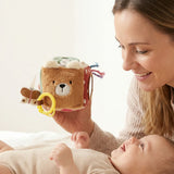 Jouet sensoriel doux pour bébé : livre en tissu, boîte à mouchoirs, couverture de sécurité, cube en peluche, sons froissés, miroir, développement de la motricité fine – 9 styles de jouets