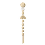 Attache Tétine Silicone - Arc-en-ciel
