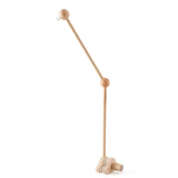Cloche de lit en bois pour bébé, support courbé, hochets suspendus mobiles, jouets pour nouveau-né, support de boîte à musique, jouet de berceau pour bébé, support de bras, cadeaux