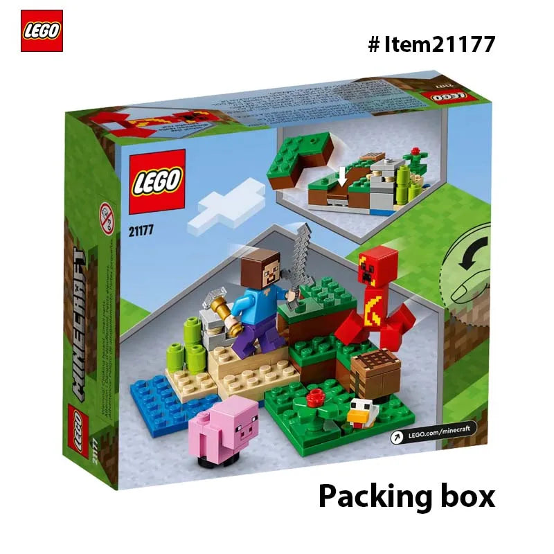 LEGO 21177 Minecraft – L'Embuscade du Creeper (72 pièces)