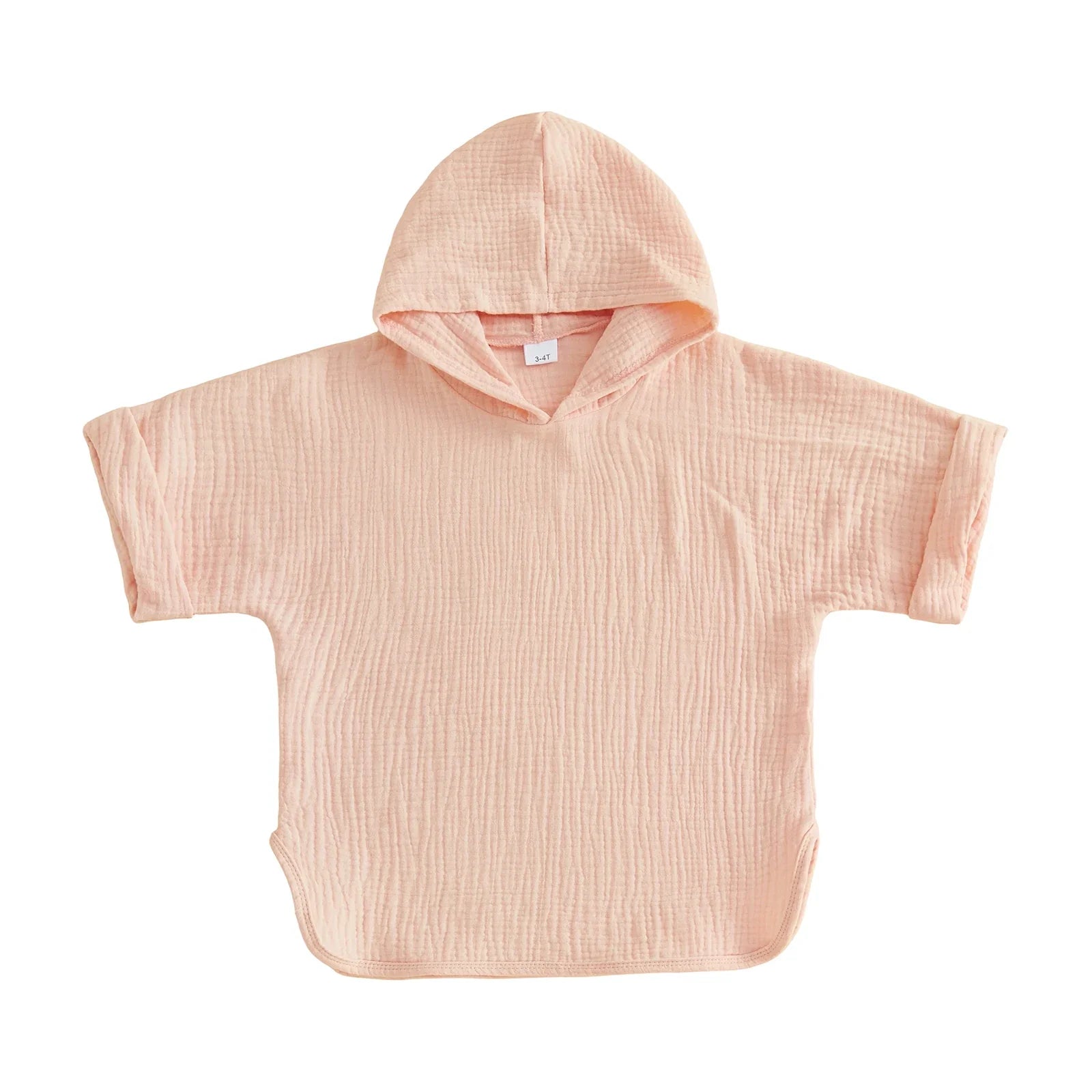 Poncho de Bain Enfant en Coton Mousseline