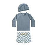 Maillot de bain et bonnet pour bébé