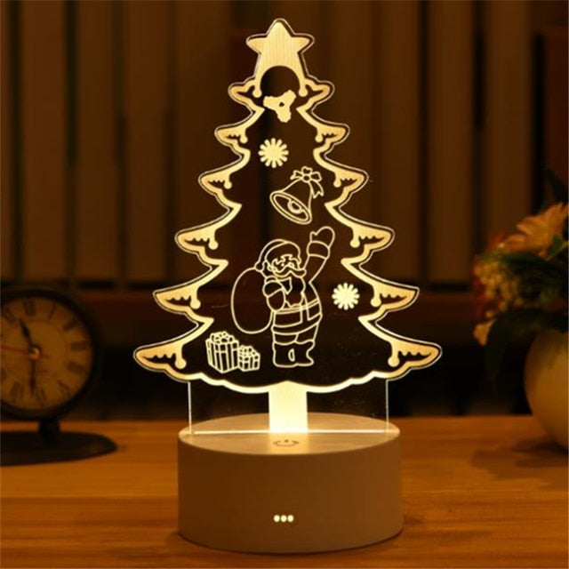 Christmas night light for baby