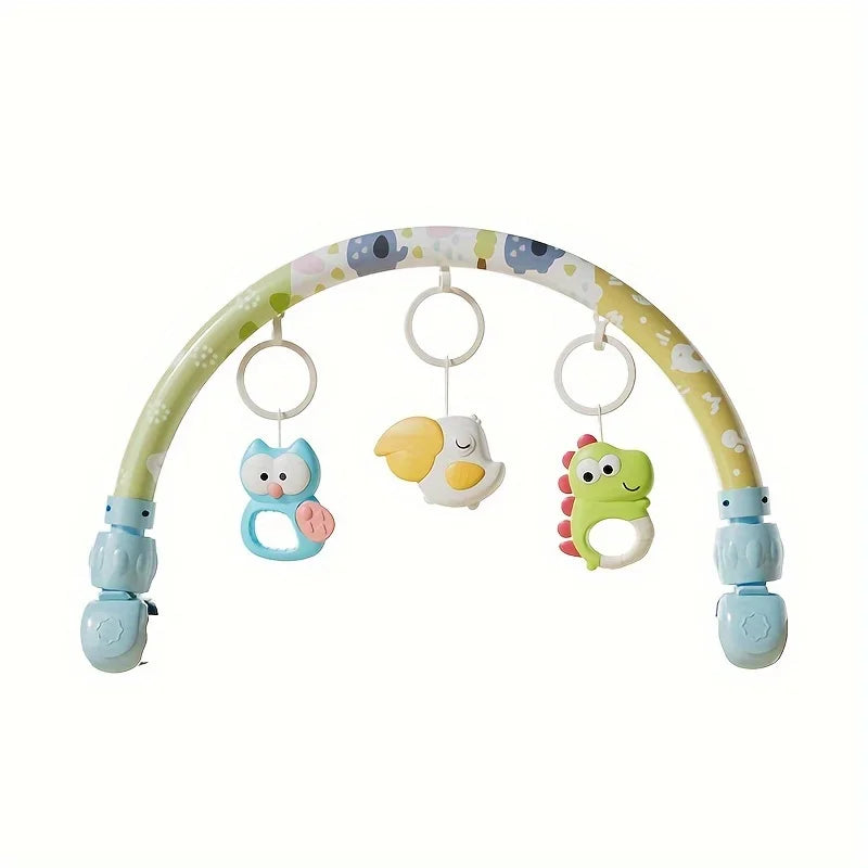 Mobile musical pour berceau de bébé avec projecteur, télécommande, veilleuse, jouet sensoriel suspendu pour nouveau-nés, poussette pour nourrissons