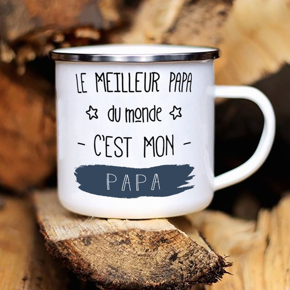 Mug pour Papa | Cadeau Fête des Pères Bébé