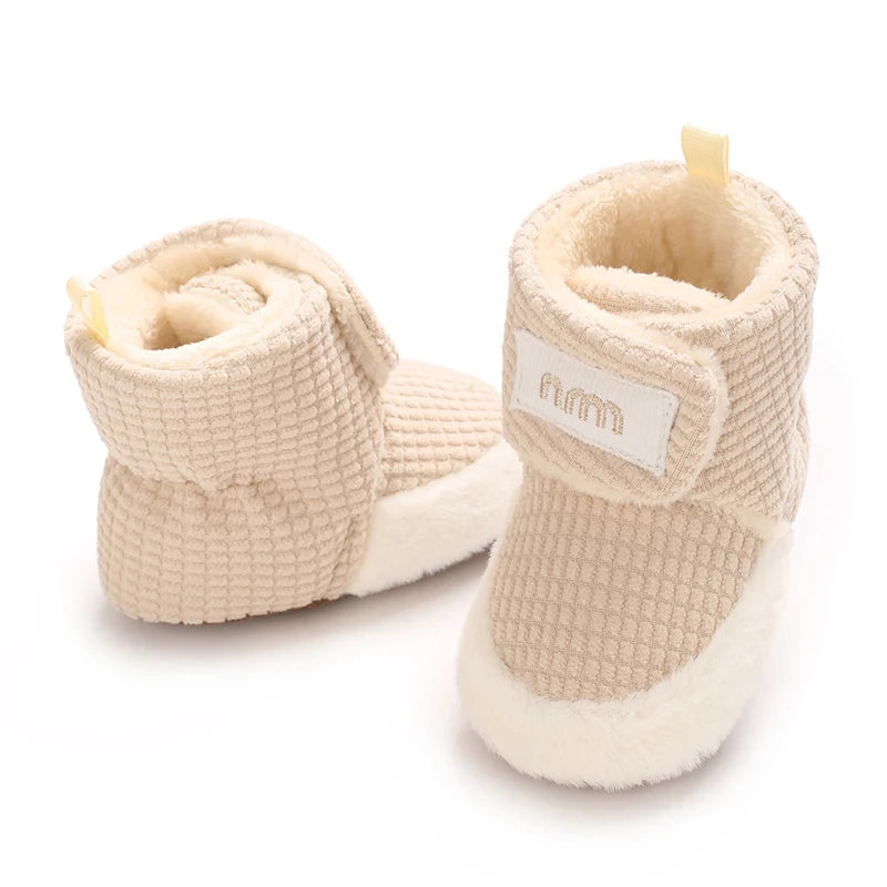 Bottes d'hiver antidérapantes pour bébé garçon et fille