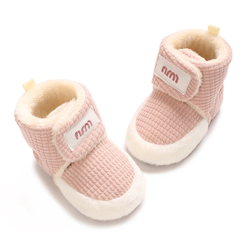 Bottes d'hiver antidérapantes pour bébé garçon et fille