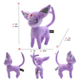 Peluche Évolitions de Évoli – Aquali, Givrali, Nymphali, Mentali et plus