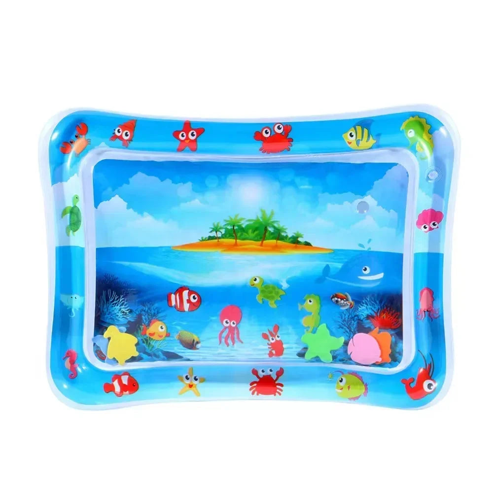 Tapis d'eau gonflable pour bébé – éveil sur le ventre